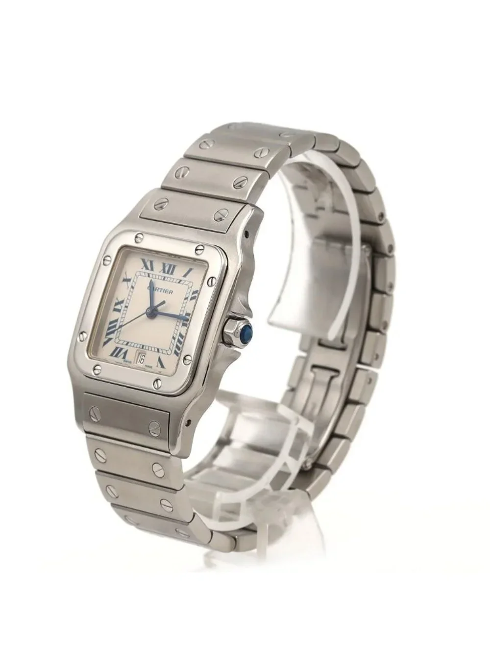 Cartier Santos Galbe LM SS Quartz Watch